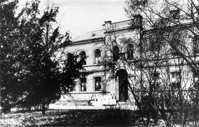 Dåvarande barnbördshuset före 1918, Lasarettet i Lund